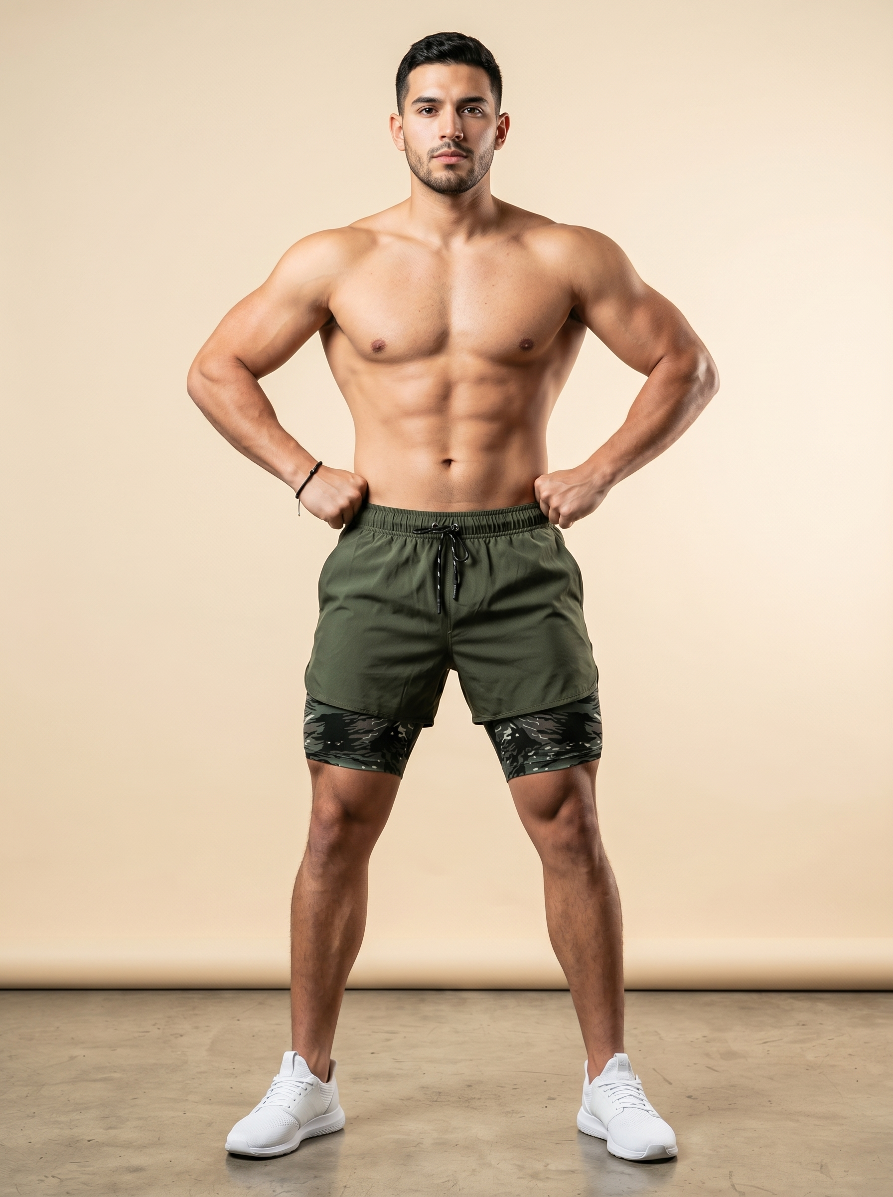שורט Hydro Camo ירוק
