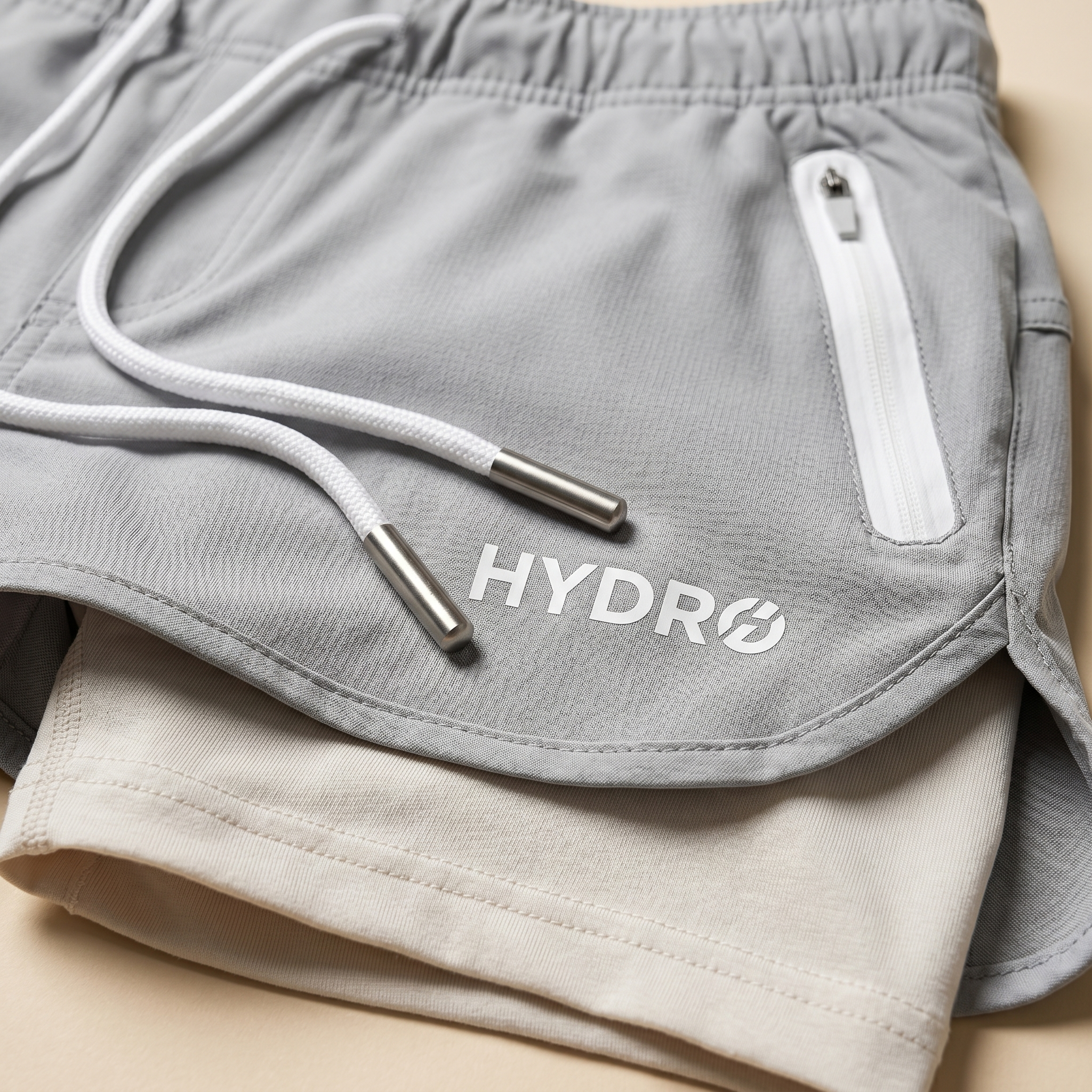 שורט Hydro Twin אפור